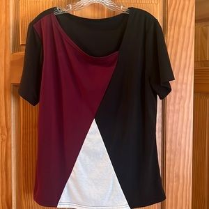 Multi Color tshirt blouse
